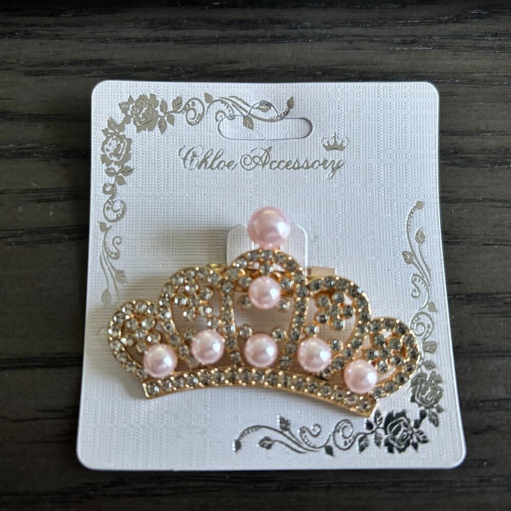 Princess Crown Pin NWT